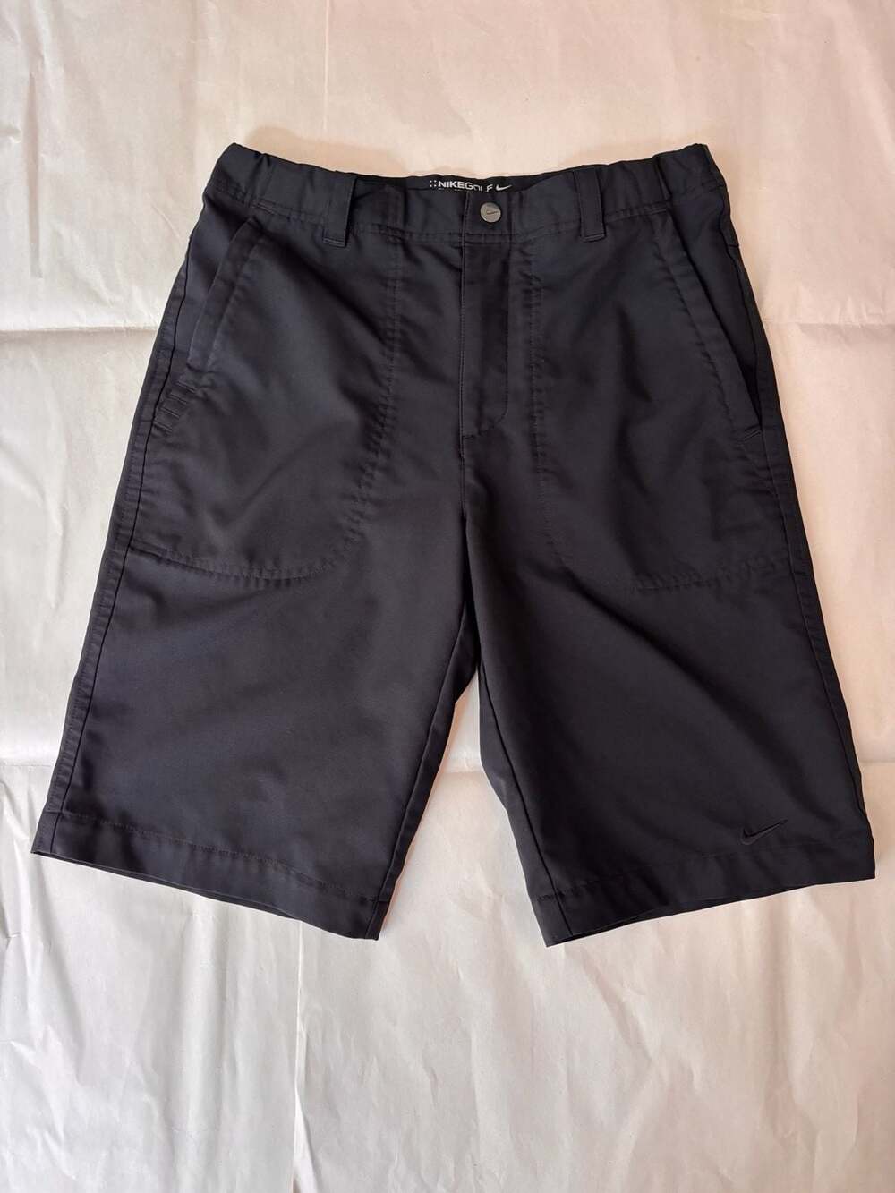 Nike Golf Tour Performance Dri-FIT Black Utility Shorts Boys Size L